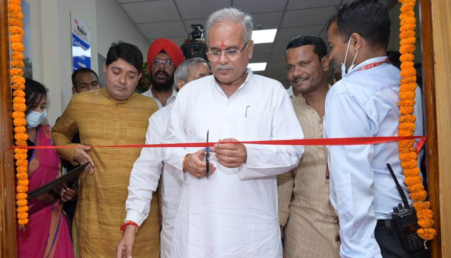 ​​​​​​​मुख्यमंत्री ने रायपुर स्मार्ट सिटी के नवीन कार्यालय भवन का किया लोकार्पण